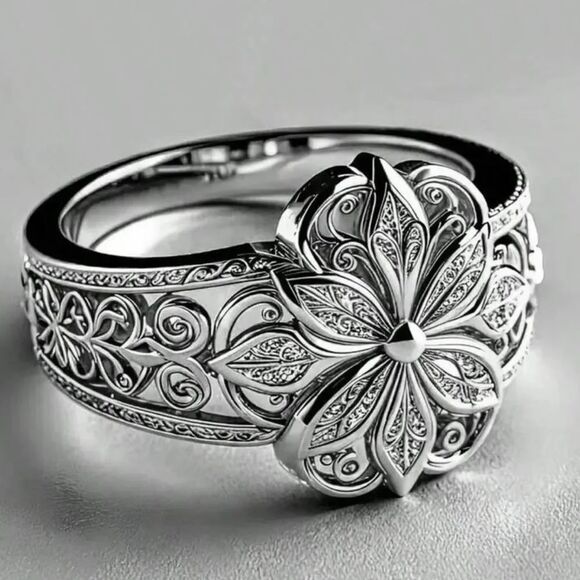 Free People Jewelry - Boho flower ring M1337